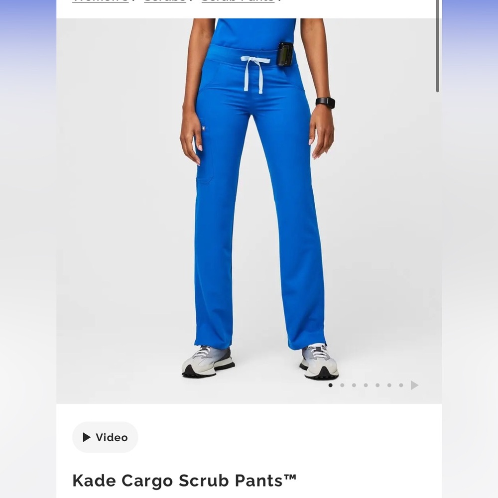 Figs Kade Cargo Scrub Pants